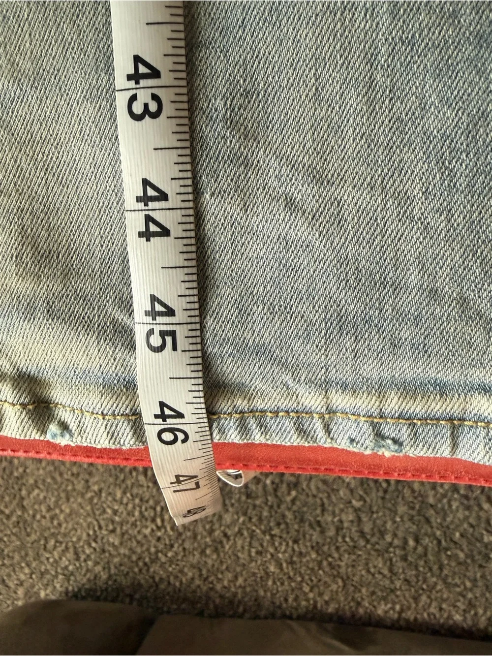 MNML Light Wash Distressed Men's Jeans - Casual Ripped Slim Fit size 40
